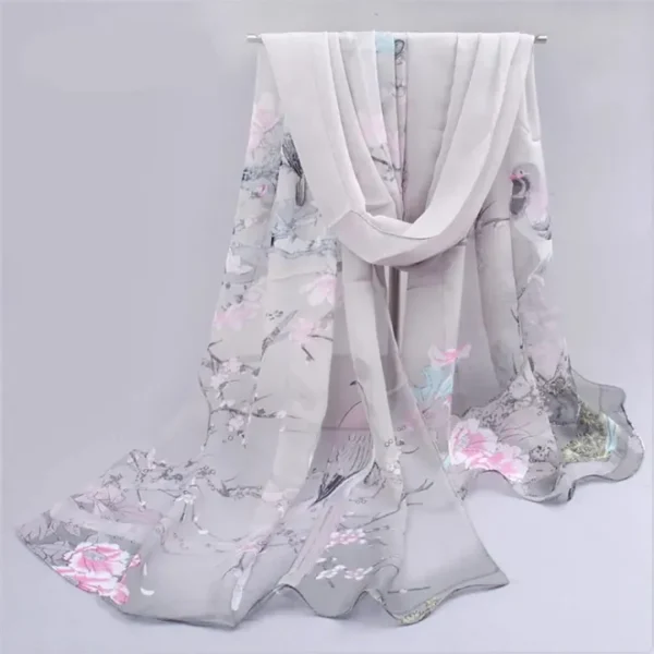 Chiffon Scarf Women imitation Silk Scarves Hijab Wrap