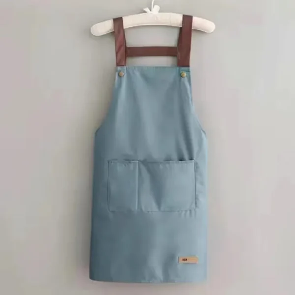 Kitchen Home Cooking Apron Men And Women Oil And Water Proof - Image 2