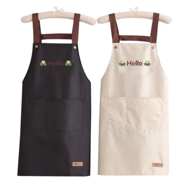 Kitchen Home Cooking Apron Men And Women Oil And Water Proof