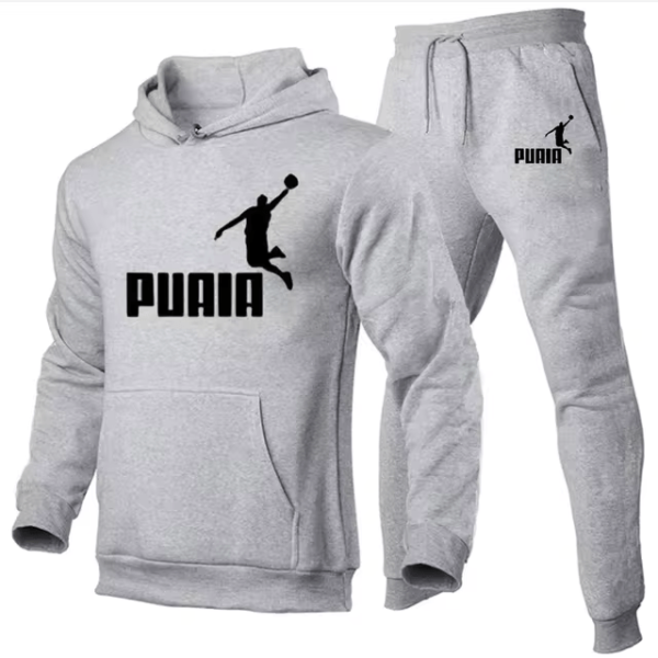 Mens Casual Sports Tracksuits Fashion Hoodies Pants Suit Outdoor